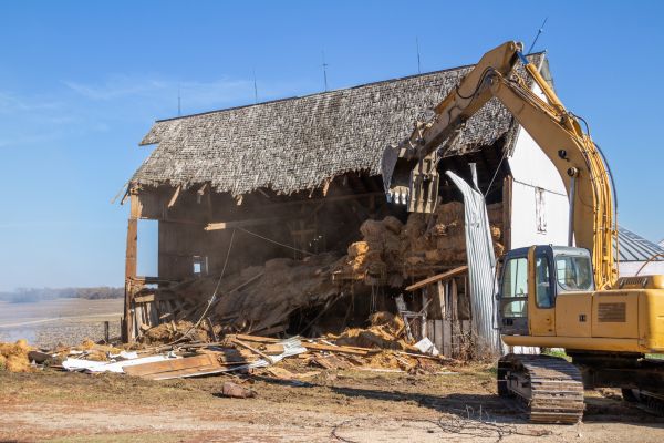 Barn Demolition in Kernersville