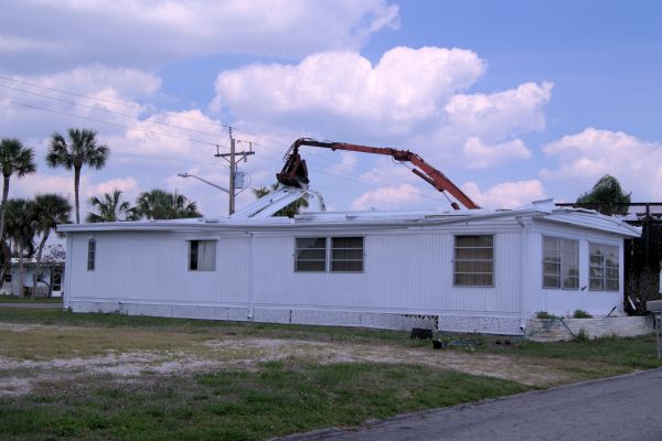 Mobile Home Demolition in Kernersville