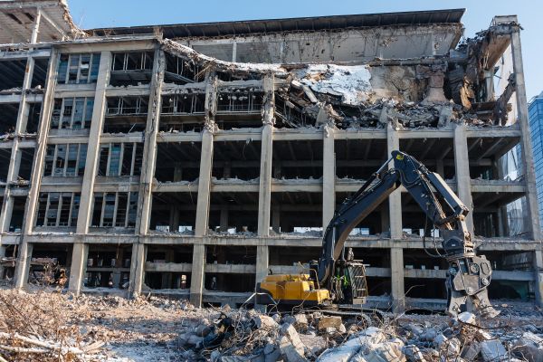 Commercial Building Demolition in Kernersville