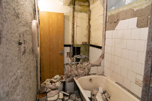 Shower Tile Demolition in Kernersville