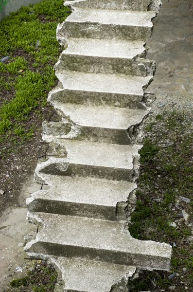 Concrete Steps Demolition in Kernersville